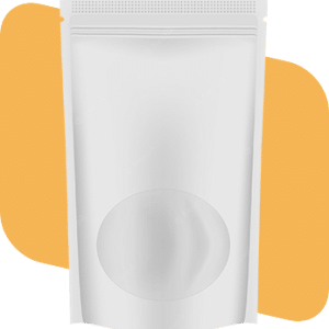 שקיות אלומיניום דויפק עומדות 14*20 עם חלון