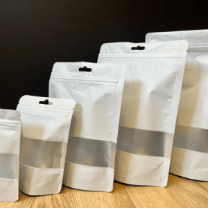 שקיות מנייר קראפט דויפק עומדות 18*26 עם חלון